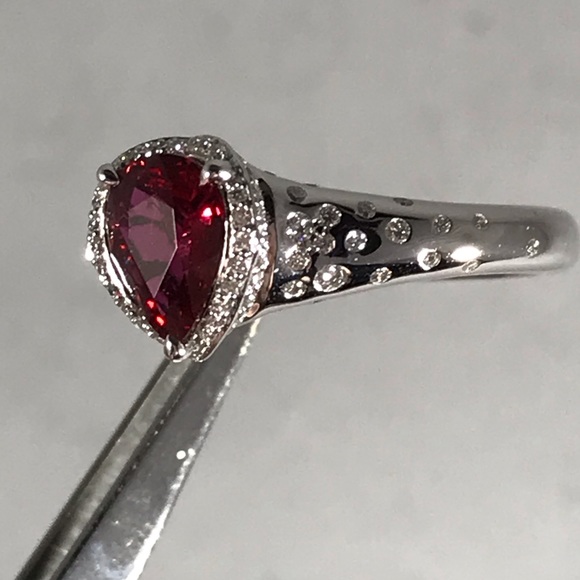 Mogok Burma Ruby by Kat Florence with appraisal - Picture 2 of 9